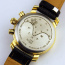 Watch chronograph "Lunar" with a golden dial - Watch chronograph "Lunar" with a golden dial