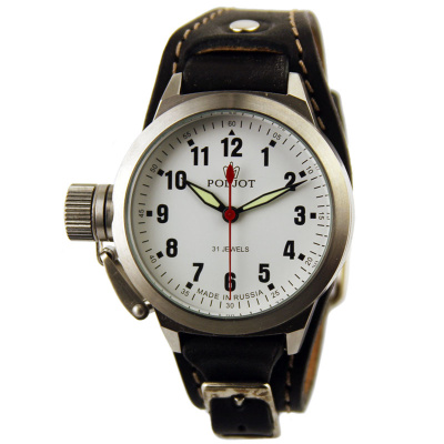 POLJOT self-winding watch in a steel case 