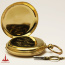 Gold Pocket Watch with key - Часы карманные с заводным ключом