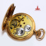 Золоченый механизм в превосходном рабочем состоянии Gold pocket watch "August Ericsson" - Золоченый механизм в превосходном рабочем состоянии